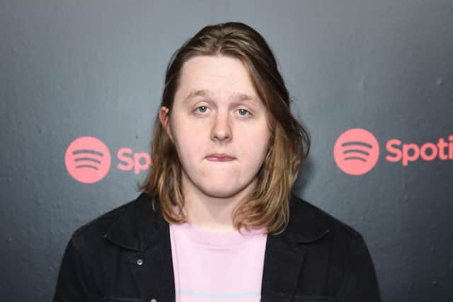 Lewis Capaldi pictured at Spotify's Best New Artist Party at Skylight Clarkson, New York City, 25 January 2018