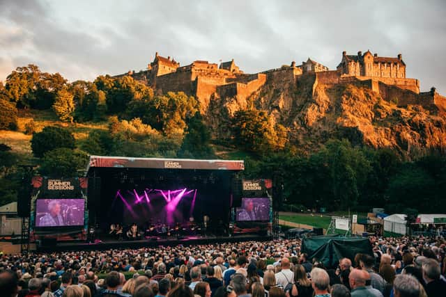 Open-air pop and rock concerts were among the events cancelled in Edinburgh this summer.