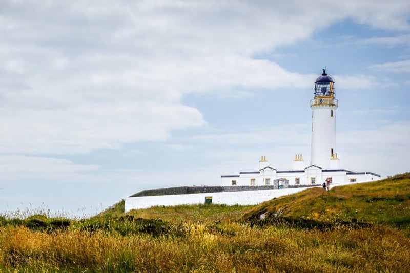 This lighthouse is also known as a Stevenson Tower. It required two years to build from 1828 and was first lit on March 26, 1830.