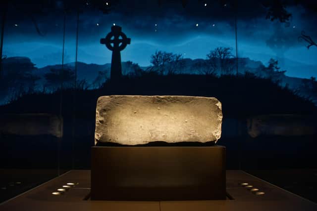 The Stone of Destiny at the new Perth Museum. PIC: Culture Perth & Kinross/Rob McDougall