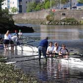 Young Rowers on the River Dee