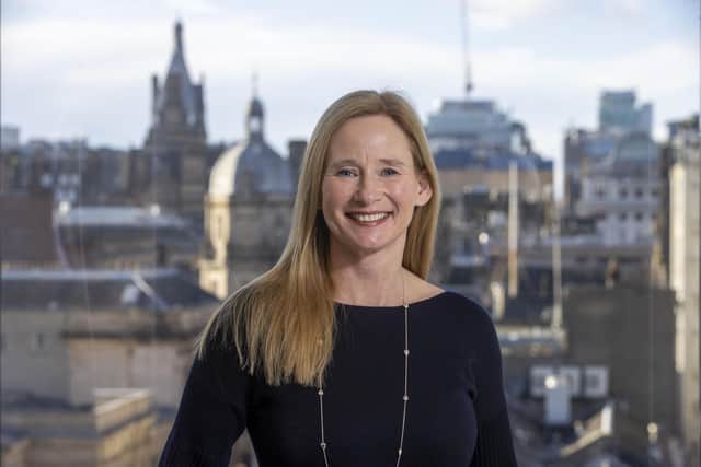 Deloitte's new senior partner for Scotland Angela Mitchell - who flags tackling climate change as a priority. Picture: Jeff Holmes.