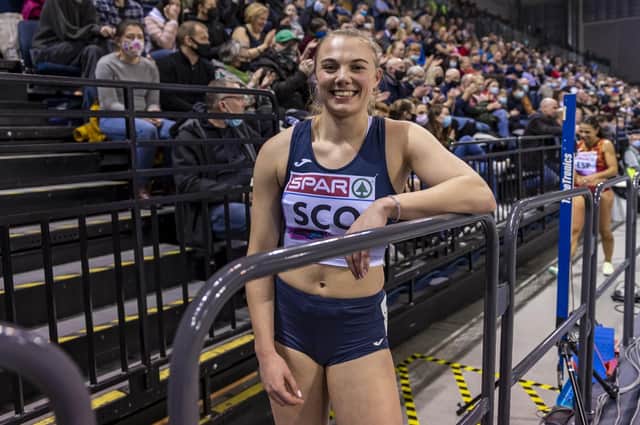 Alisha Rees broke the Scottish 100 metres record this season which had stood for 48 years. Picture: Bobby Gavin/Scottish Athletics