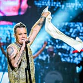 Robbie Williams at the Hydro, Glasgow PIC: Calum Buchan
