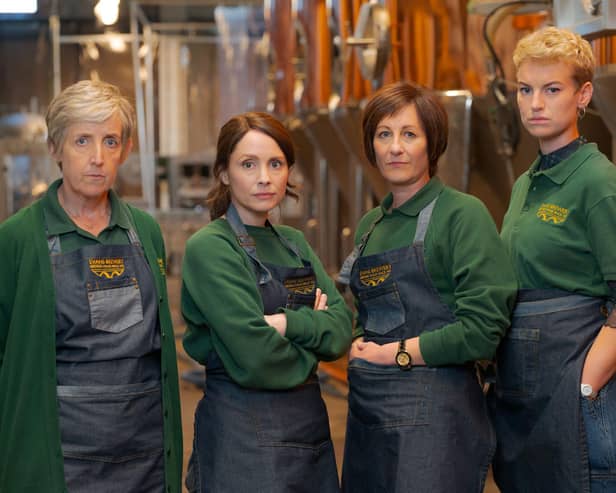 A drunken prank for Laura Fraser and her co-workers in The Pact goes disastrously wrong.
