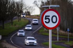 Speed limits on single carriageways in Scotland would be cut from 60mph to 50mph (Picture: Lisa Ferguson)