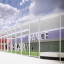 A design of the proposed arts centre for Falkirk High Street