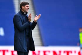 Steven Gerrard will take his Rangers side to Gibraltar for their Europa League second qualifying round tie against Lincoln Red Imps (Photo by Rob Casey / SNS Group)