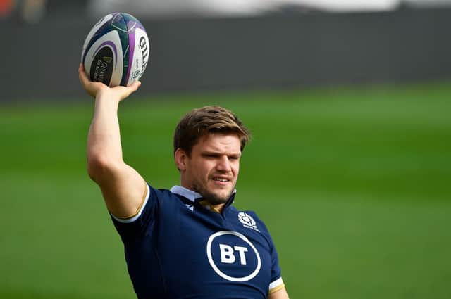 George Turner is in line to make his Six Nations debut against England at Twickenham. Picture: SNS Group