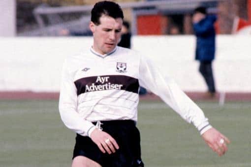 Sludden hit 78 goals in 140 appearances at Ayr (picture: SNS)