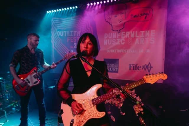 The Joy Formidable pictured at a previous Outwith Festival