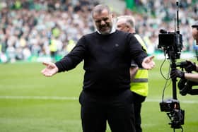 Celtic's Ange Postecoglou won both the PFA and Scottish Football Writers' Association Manager of the Year awards. (Photo by Alan Harvey / SNS Group)