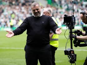 Celtic's Ange Postecoglou won both the PFA and Scottish Football Writers' Association Manager of the Year awards. (Photo by Alan Harvey / SNS Group)