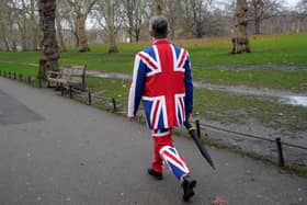 The politics of flags with not save the Union, says Joyce McMillan (Picture: Niklas Halle'n/AFP via Getty Images)