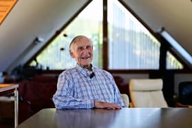 Alistair Wilson, a double Olympian sprint canoeist, adventurer, inventor and engineer, photographed earlier this year at home in Lendalfoot. PIC: John Devlin.
