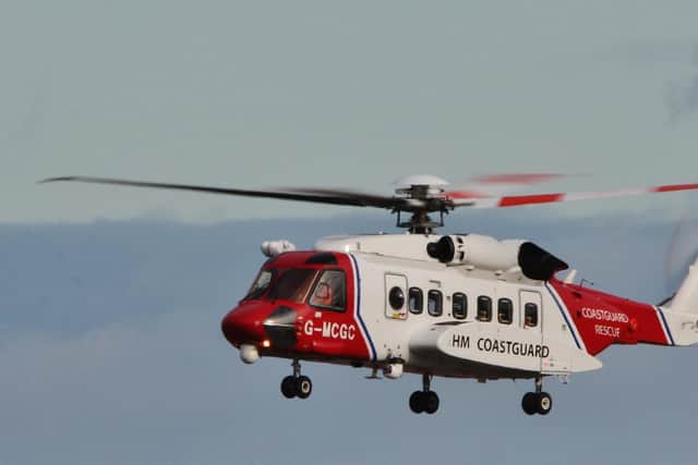 HM Coastguard was deployed to search for a potential missing person after clothes were found 'neatly folded' on a clifftop near Wick.