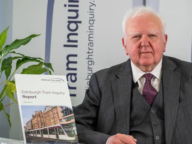 Lord Hardie said there had been a "litany of avoidable failures" in the Edinburgh tram project