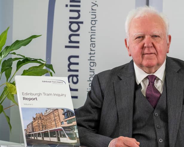 Lord Hardie said there had been a "litany of avoidable failures" in the Edinburgh tram project
