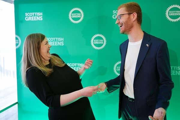 Scottish Green co-leaders Gillian Mackay and Ross Greer