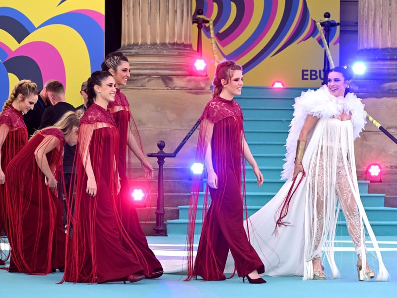 Blanca Paloma (right) is set to represent Spain in what is her second attempt at performing on the Eurovision stage, after narrowly missing out on qualifying in 2022. She is priced at 12/1 to win with Skybet and 888Sport. Picture: Anthony Devlin/Getty Images