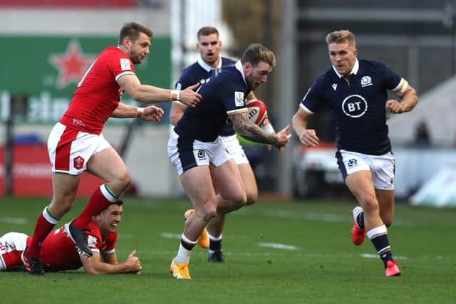 Hogg guided Scotland to Six Nations victory in 2020 in Llanelli.