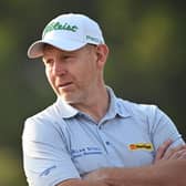 Stephen Gallacher looks on during the Hero Challenge prior to the Hero Indian Open at DLF Golf and Country Club on the outskirts of New Delhi. Picture: Stuart Franklin/Getty Images.
