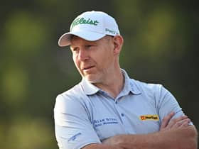 Stephen Gallacher looks on during the Hero Challenge prior to the Hero Indian Open at DLF Golf and Country Club on the outskirts of New Delhi. Picture: Stuart Franklin/Getty Images.