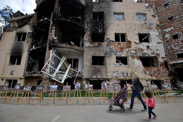When will Vladimir Putin call a halt to the death and destruction in Ukraine? (Picture: Sergei Chuzavkov/AFP via Getty Images)