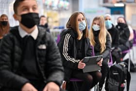 Instead of ‘how was school?’, parents should ask what their children learned that day (Picture: Jeff J Mitchell/Getty Images)