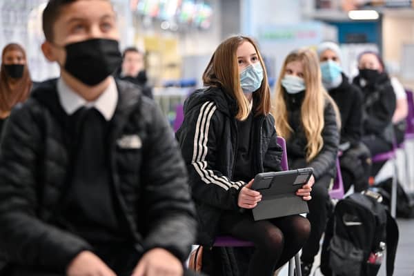 Instead of ‘how was school?’, parents should ask what their children learned that day (Picture: Jeff J Mitchell/Getty Images)