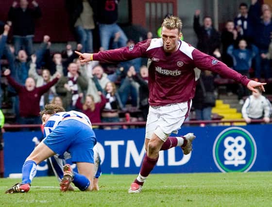Lee Miller had a short but sweet time at Tynecastle. Picture: SNS