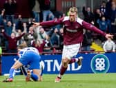 Lee Miller had a short but sweet time at Tynecastle. Picture: SNS