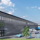Chancerygate intends to build a 146,745 square foot urban logistics development at Sighthill, Edinburgh (CGI image).