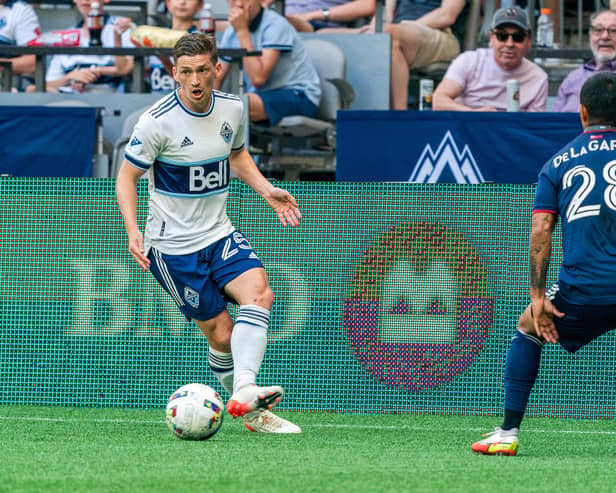 Ryan Gauld in action for Vancouver Whitecaps in the MLS. (Photo by Jordan Jones/Getty Images)
