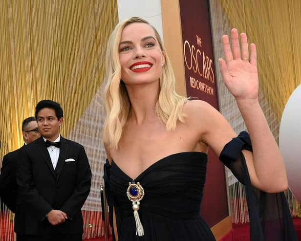 Margot Robbie arrives for the 92nd Oscars at the Dolby Theatre in Hollywood, California. Picture: Valerie Macon/AFP via Getty Images