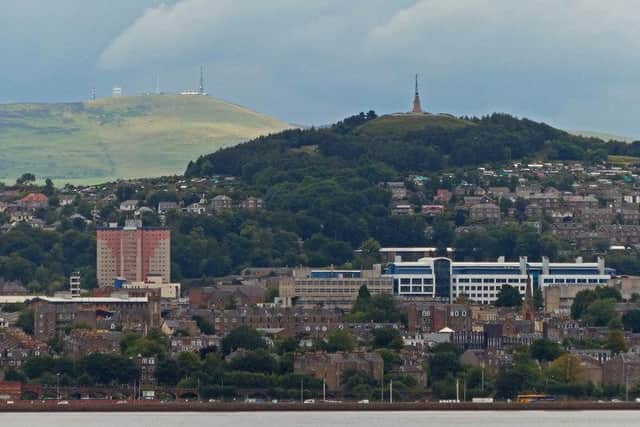 City landmark Dundee Law emerged after the last Ice Age after the ice sheet which covered it melted and moved away . PIC: Mat Fascione.