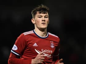 Aberdeen's Calvin Ramsay has been the subject of a second transfer bid from Bologna. (Photo by Craig Foy / SNS Group)