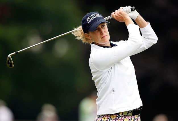 Janice Moodie in action during the 2010 LPGA Championship at the Locust Hill Country Club in Pittsford, New York. Picture: Scott Halleran/Getty Images.
