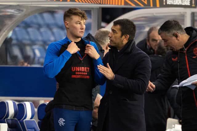 Nathan Patterson is in the Rangers starting line-up to face Lyon. (Photo by Alan Harvey / SNS Group)