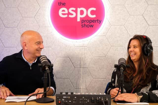 Paul Hilton and Megan Milne, hosts of The ESPC Property Show podcast