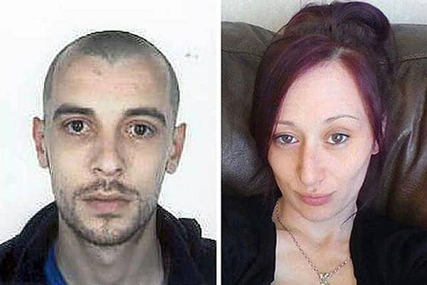 John Yuill and Lamara Bell were not discovered until three days after the crash due "organisational failure" in police call handling procedures, the fatal accident inquiry has found. Picture: Police Scotland/PA Wire