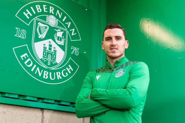 Paul Hanlon says he is ready to embrace Hibs' latest involvement in European football. Photo by Mark Scates / SNS Group