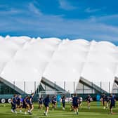 Swansea City will be based at Oriam during their stay in Edinburgh. (Photo by Ross Parker / SNS Group)