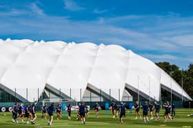 Swansea City will be based at Oriam during their stay in Edinburgh. (Photo by Ross Parker / SNS Group)