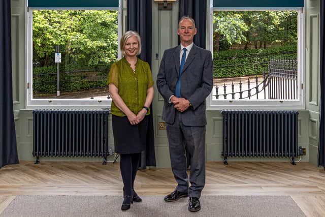 Becky Lindsay and Simon Rettie. Picture: Erin Findlay
