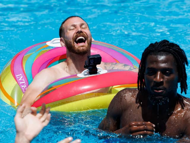 Martin Boyle has travelled with the Hibs squad for their match against Inter Club d'Escaldes.