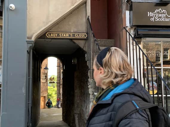 Lady Stair's Close in Edinburgh is one of only a small number of thoroughfares in the city named after women.