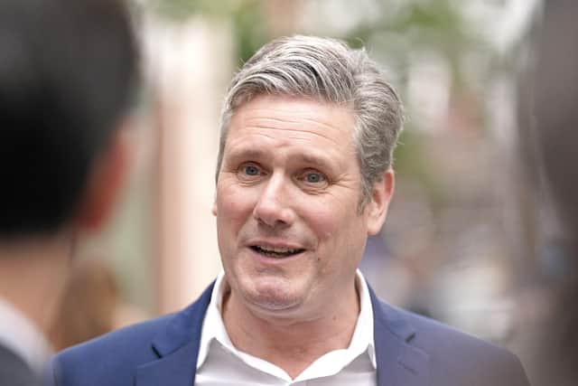 Labour leader Sir Keir Starmer said he would resign if fined.