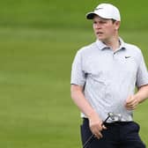 Bob MacIntyre looks on during day three of the Betfred British Masters hosted by Sir Nick Faldo at The Belfry. Picture: Kate McShane/Getty Images.