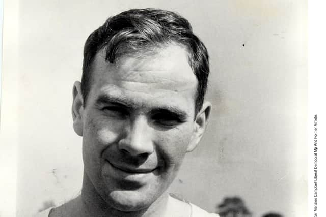 Lord Campbell ahead of the 1964 Tokyo Olympic Games.  Photo by Daily Mail/Shutterstock.